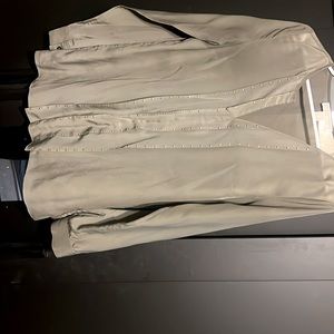 Olive green Michael Kors blouse sz6.  Condition is immaculate for a used garment